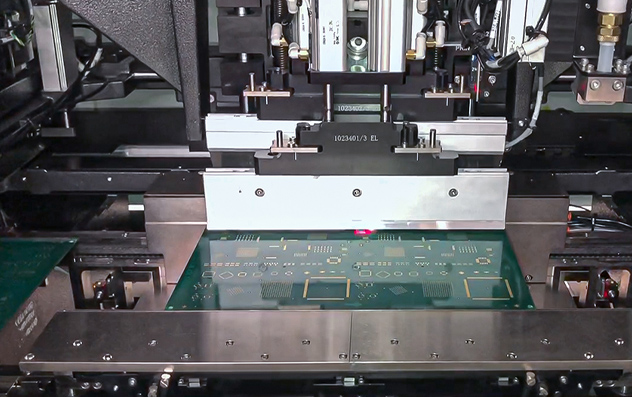 Edison circuit board staging