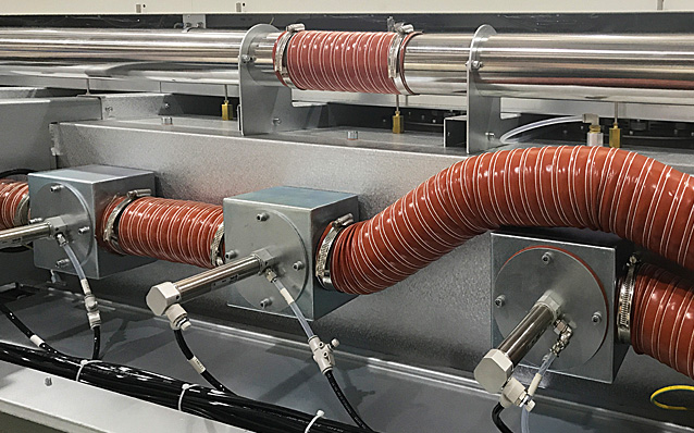 Fast cool down for fast reflow recipe changes