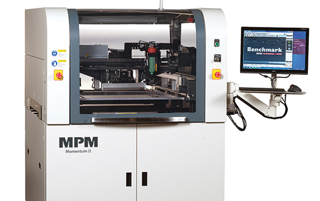 MPM Momentum II HiE stencil printer